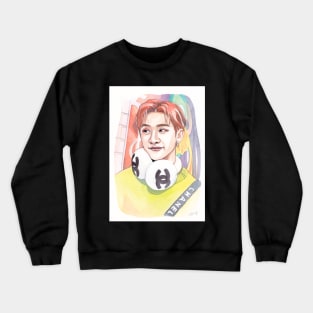 Stray Kids Chan Watercolour Painting Crewneck Sweatshirt